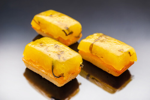 Linzer ananas - basilic